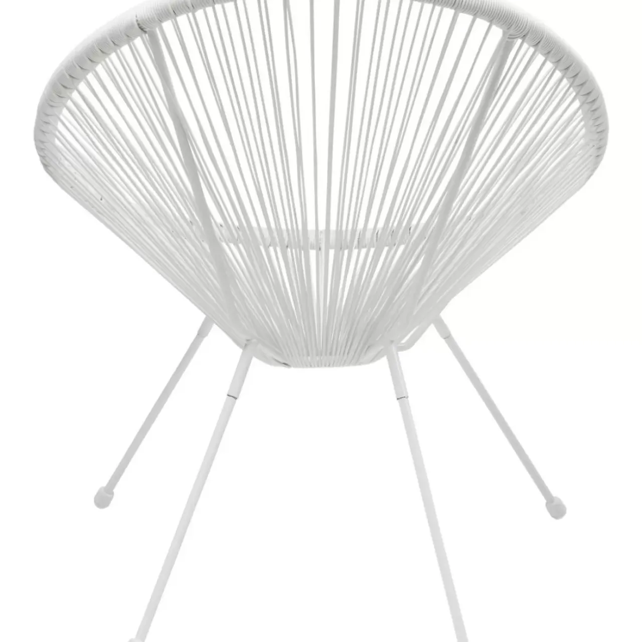 Outdoormöbel-KARE Design Sessel Acapulco Weiss