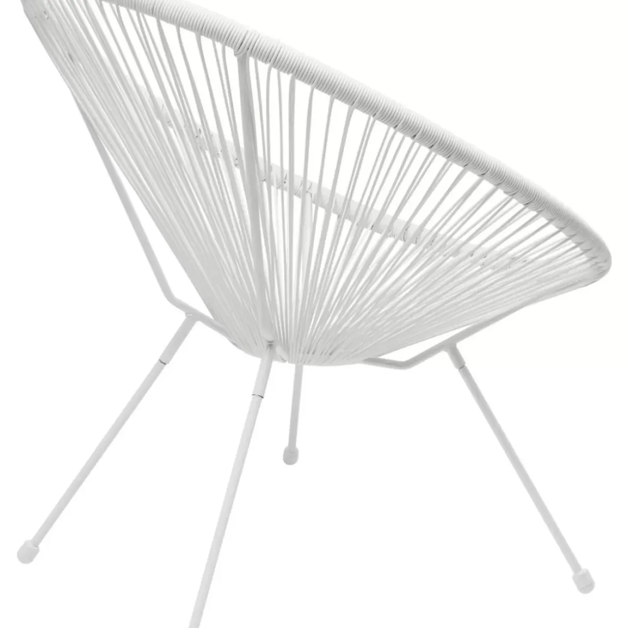 Outdoormöbel-KARE Design Sessel Acapulco Weiss