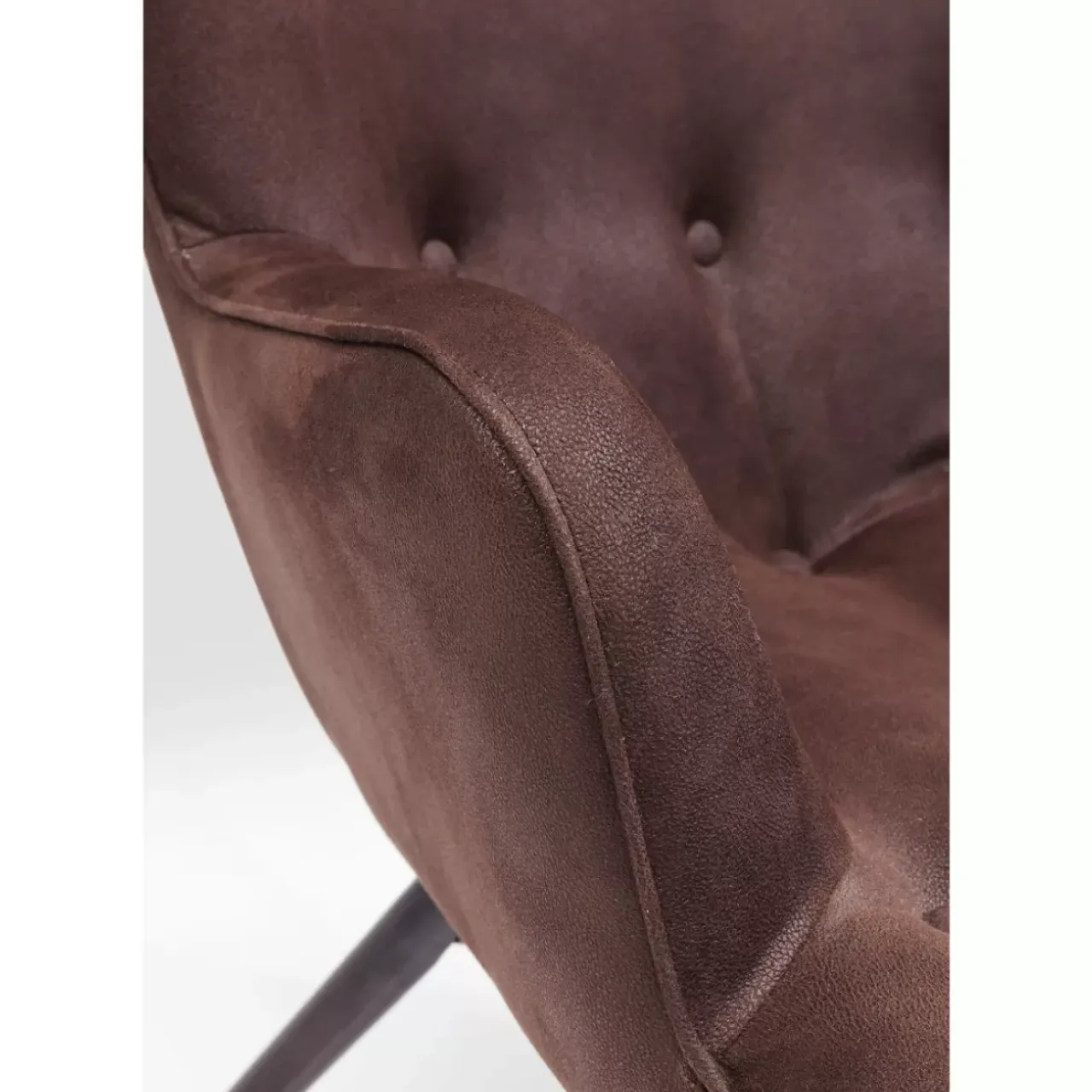 Sessel-KARE Design Sessel Angels Wings Black Brown Eco
