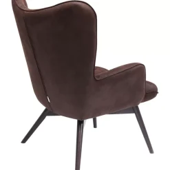 Sessel-KARE Design Sessel Angels Wings Black Brown Eco