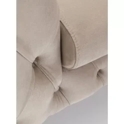 Sessel-KARE Design Sessel Bellissima Velvet Beige 120Cm