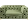 Sessel-KARE Design Sessel Bellissima Velvet Grun 120Cm