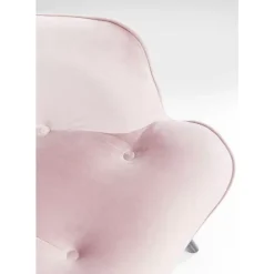 Sessel-KARE Design Sessel Black Vicky Velvet Rose