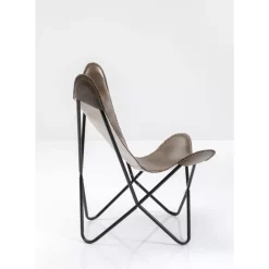 Sessel-KARE Design Sessel California Leder Dunkelbraun