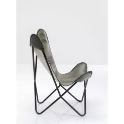 Sessel-KARE Design Sessel California Leder Khaki