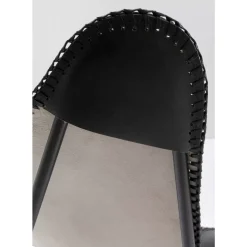 Sessel-KARE Design Sessel California Leder Schwarz