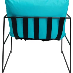 Outdoormöbel-KARE Design Sessel Cuby Garden Blau