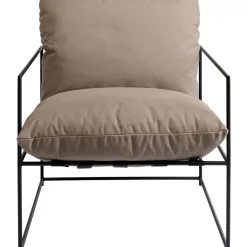 Outdoormöbel-KARE Design Sessel Cuby Garden Grau