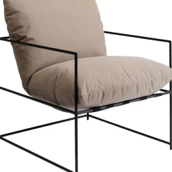 Outdoormöbel-KARE Design Sessel Cuby Garden Grau