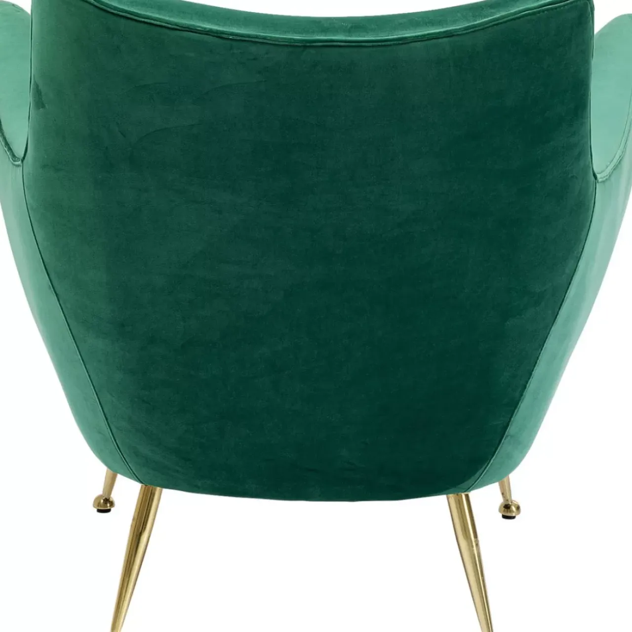 Sessel-KARE Design Sessel Goldfinger Grun