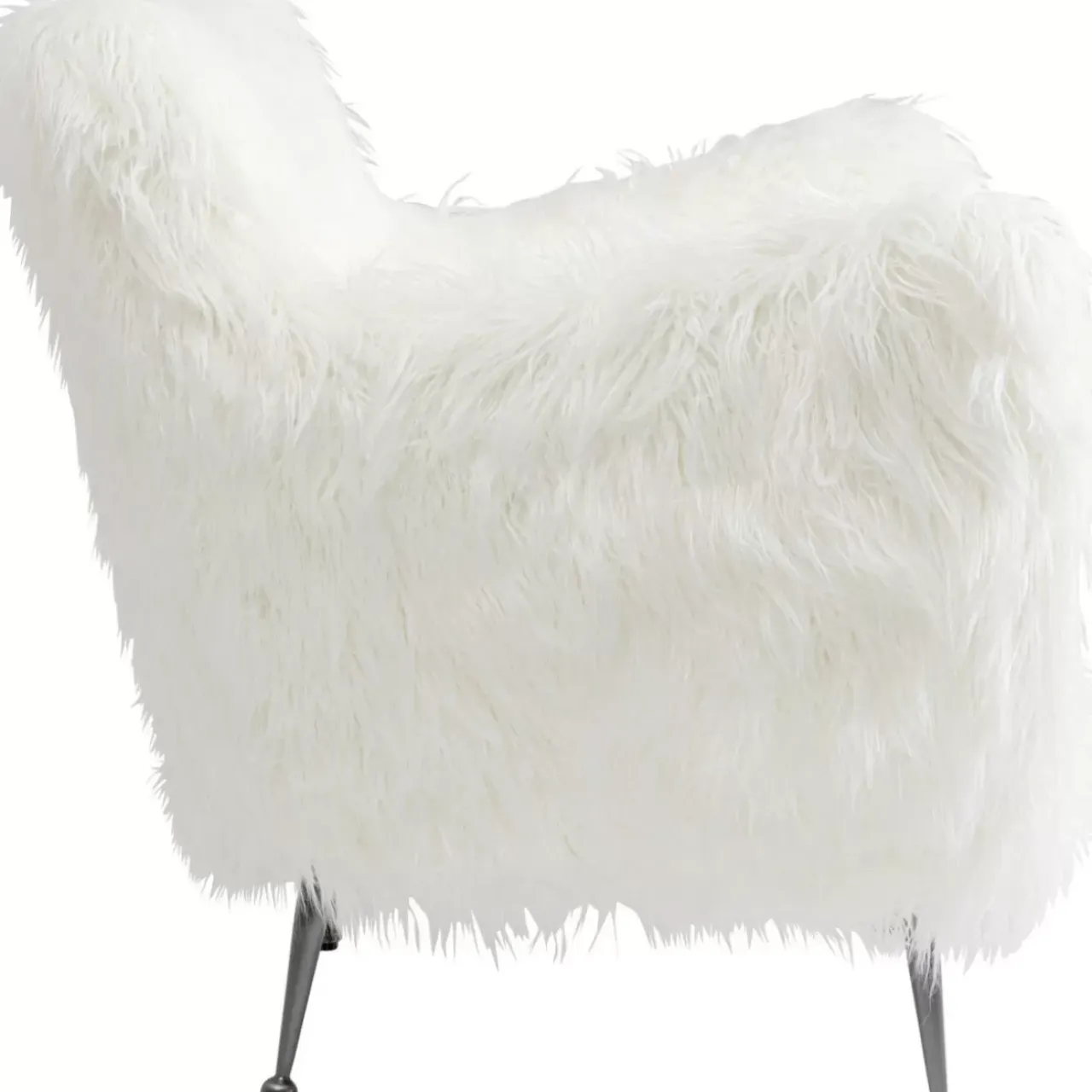 Sessel-KARE Design Sessel Goldfinger Weis