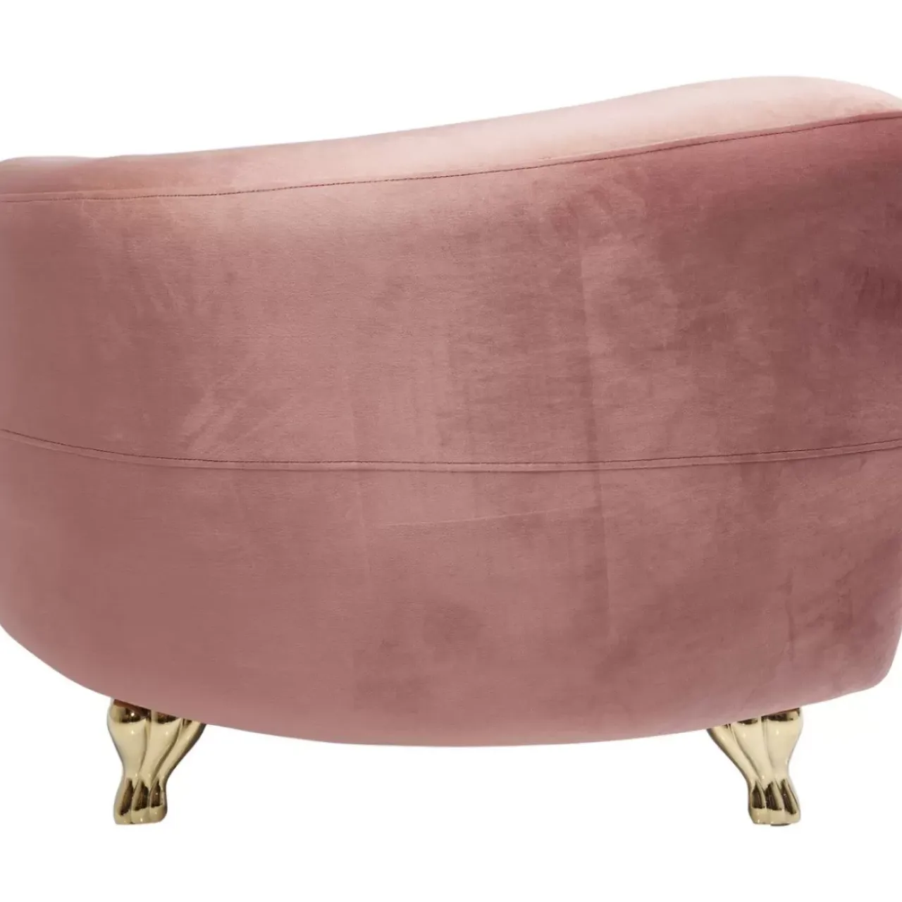 Sessel-KARE Design Sessel Lofty Snake Rose