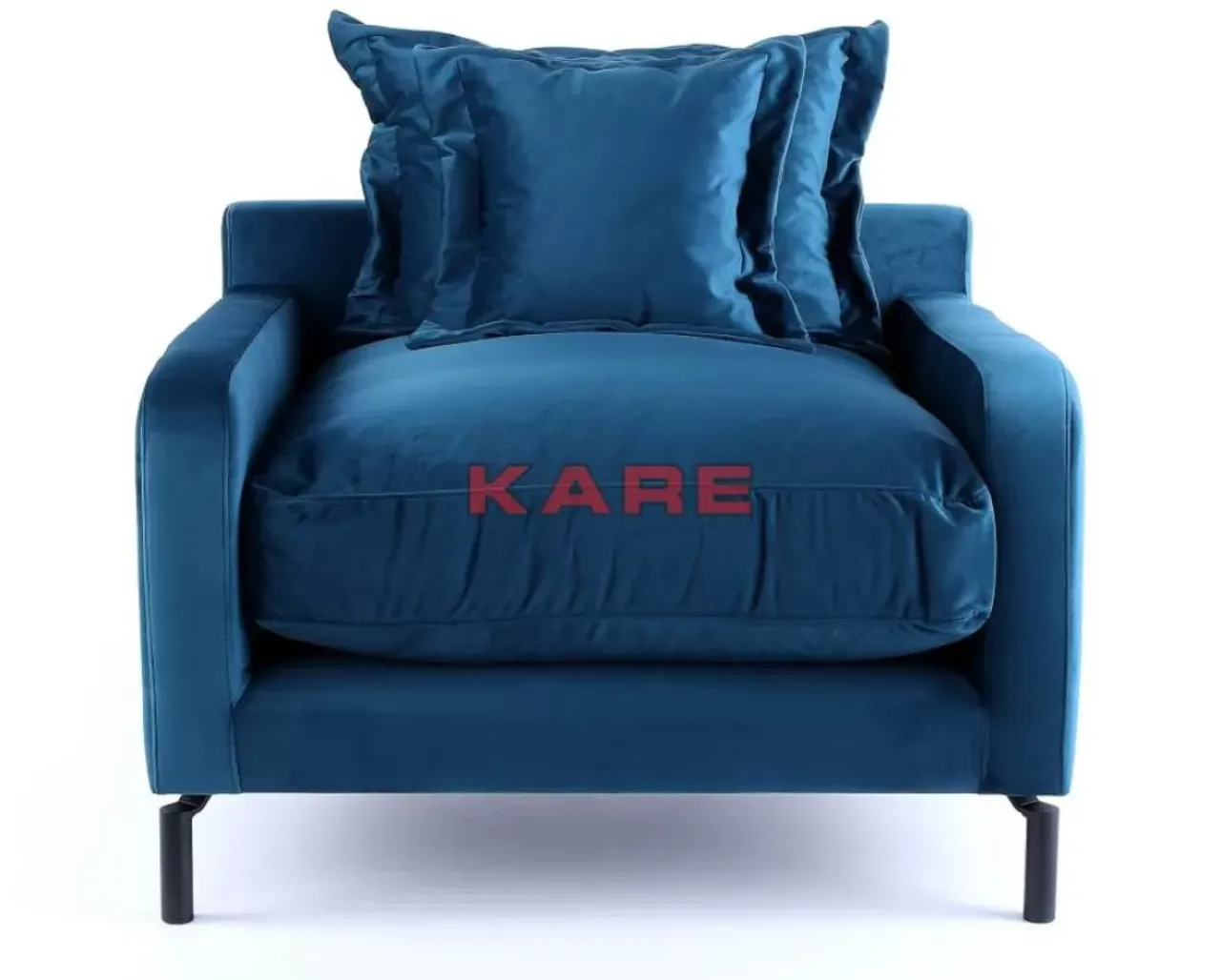 Sessel-KARE Design Sessel Lullaby Petrol