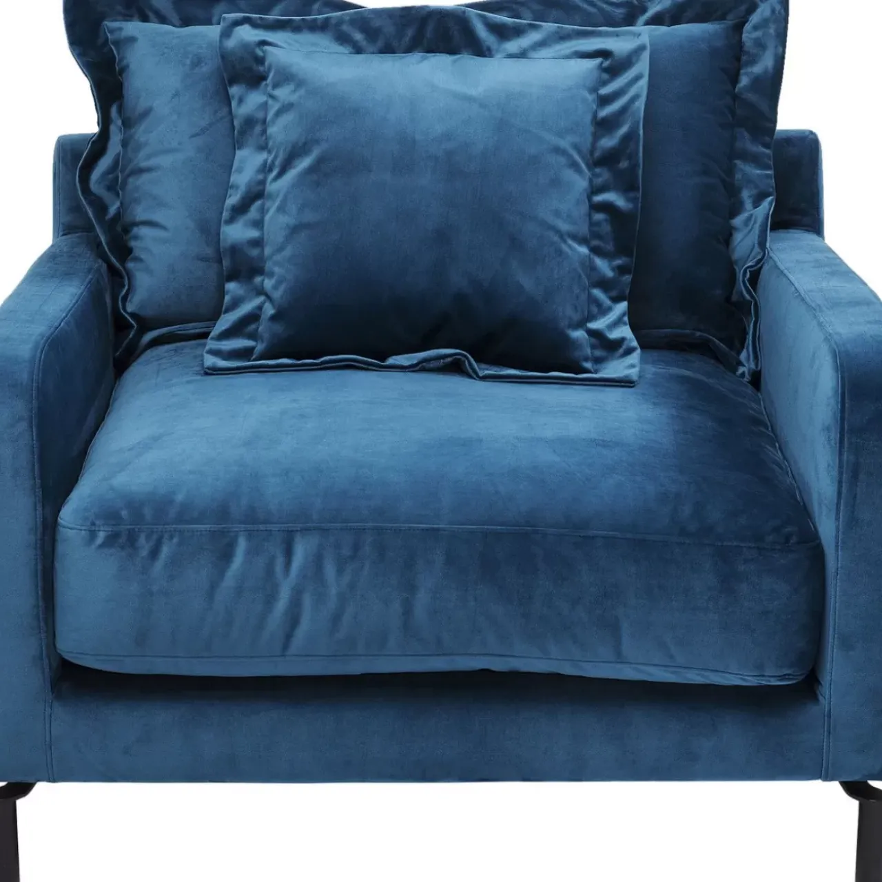 Sessel-KARE Design Sessel Lullaby Petrol