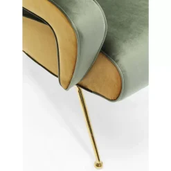 Sessel-KARE Design Sessel Luna High Grun