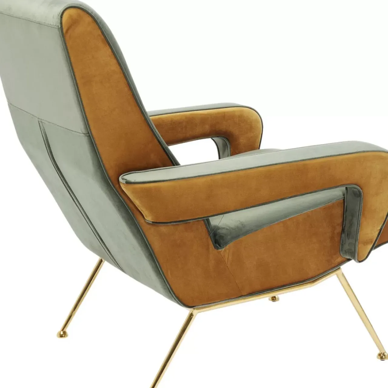 Sessel-KARE Design Sessel Luna High Grun