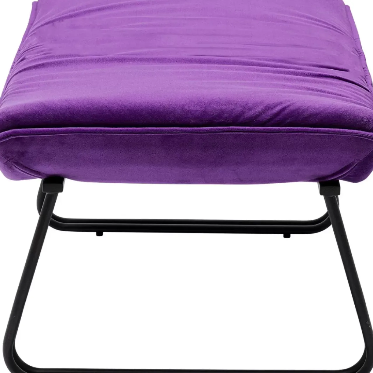 Sessel-KARE Design Sessel Mit Hocker Snuggle Lila (2/Tlg)