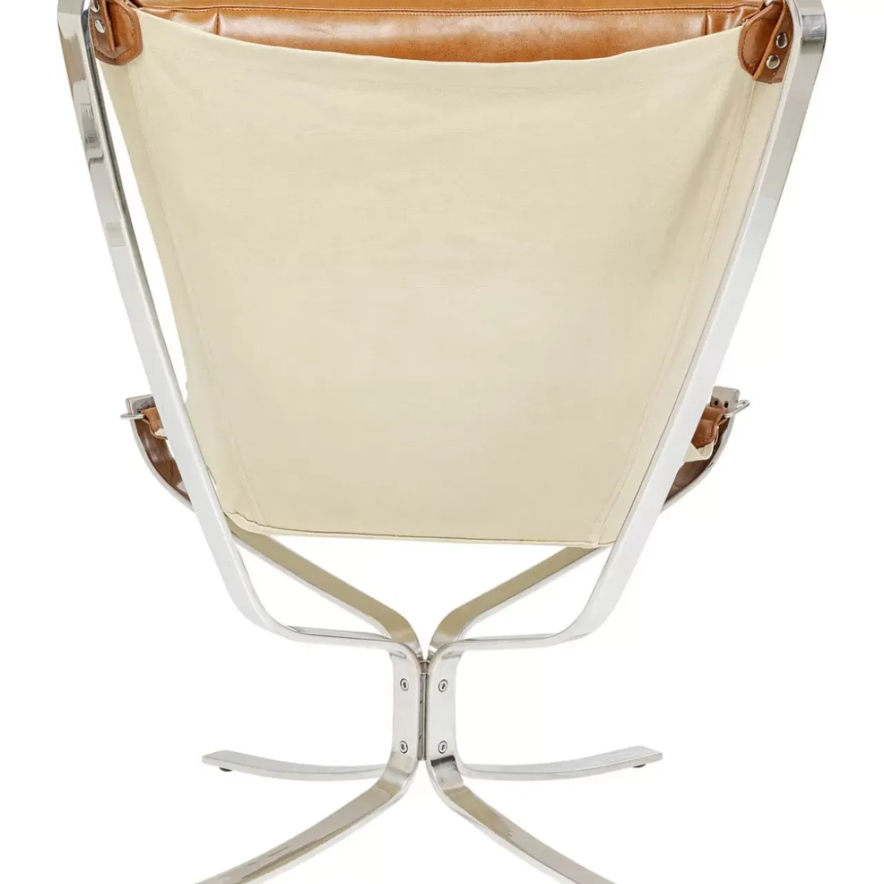 Sessel-KARE Design Sessel Mit Hocker Washington Braun