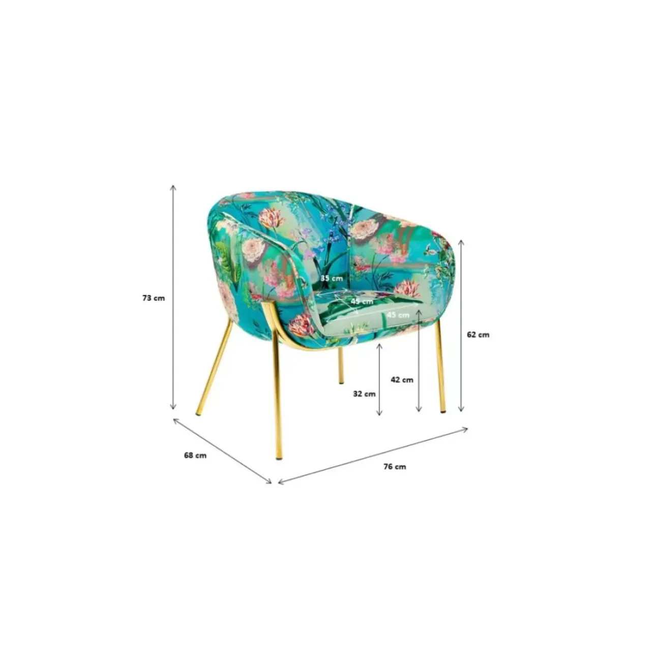 Sessel-KARE Design Sessel Paradise