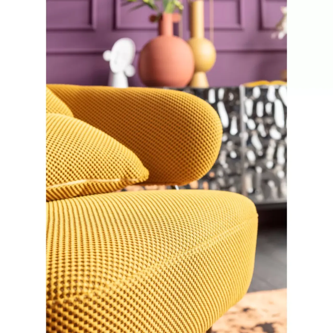 Sessel-KARE Design Sessel Peppo Gelb