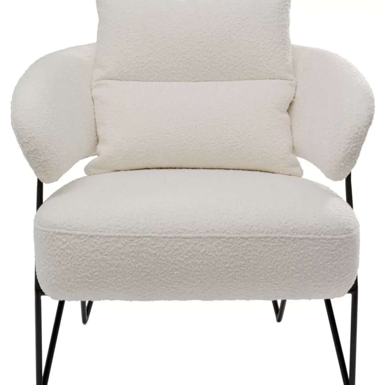 Sessel-KARE Design Sessel Peppo Weis