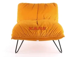 Sessel-KARE Design Sessel Porto Pino Gelb