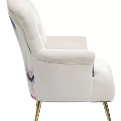Sessel-KARE Design Sessel Portrait Creme