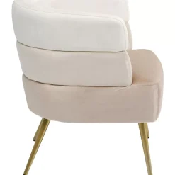Sessel-KARE Design Sessel Sandwich Creme