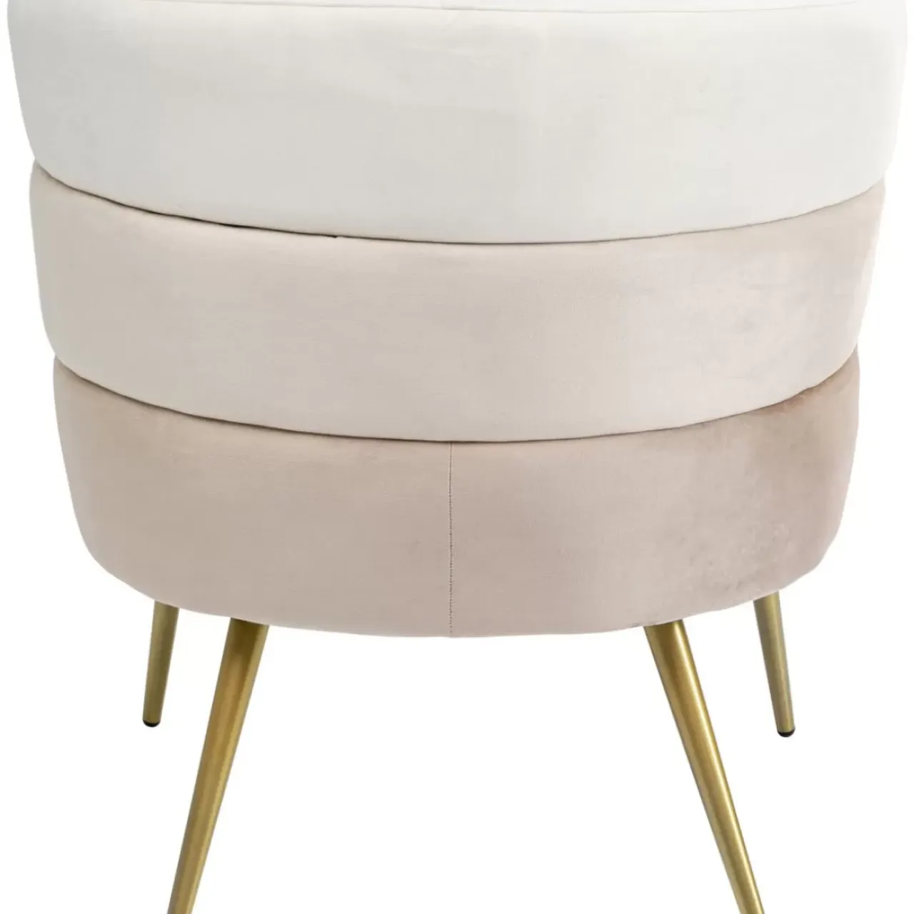 Sessel-KARE Design Sessel Sandwich Creme