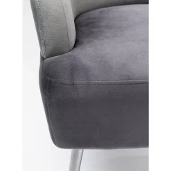 Sessel-KARE Design Sessel Sandwich Grau