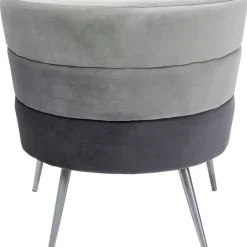 Sessel-KARE Design Sessel Sandwich Grau