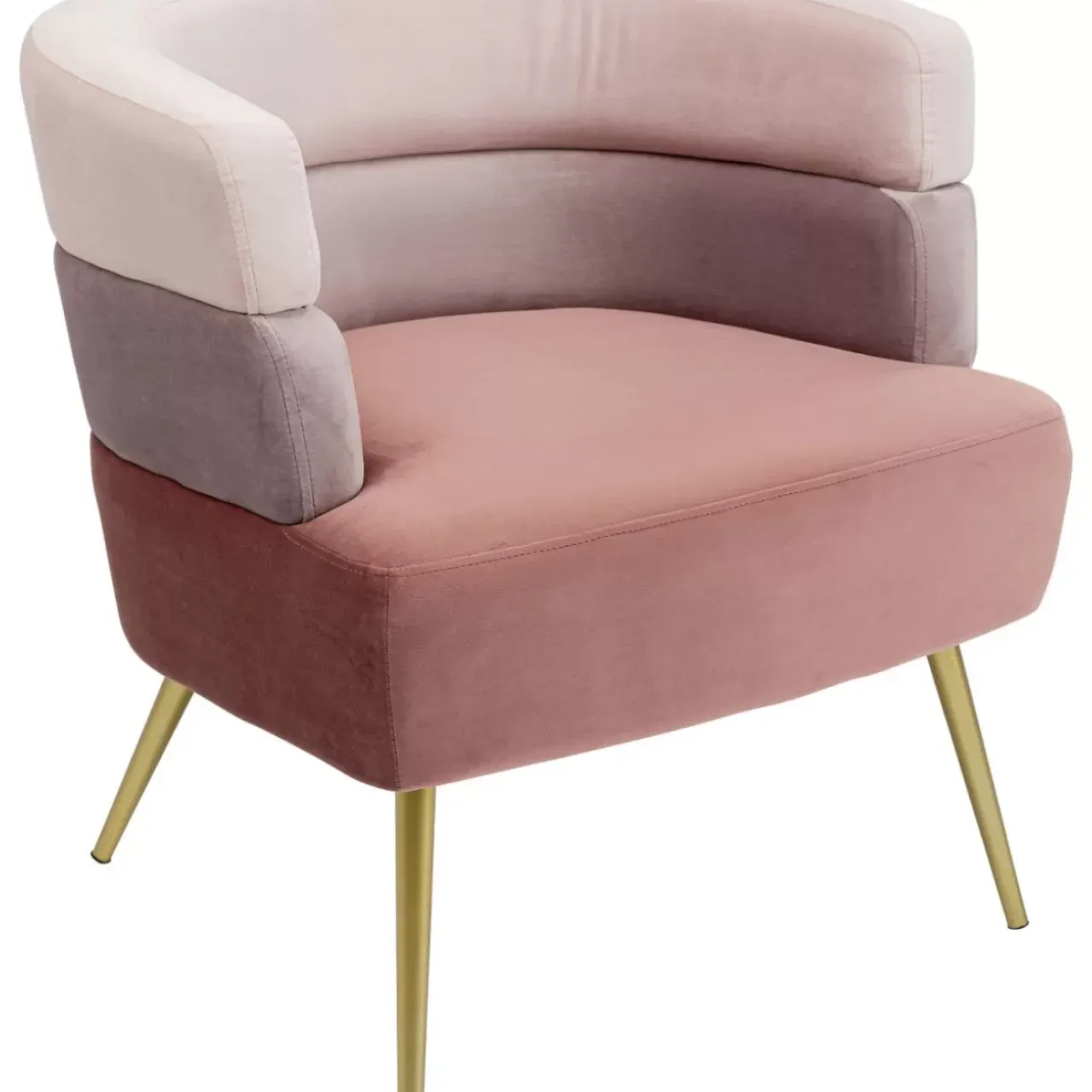 Sessel-KARE Design Sessel Sandwich Rose