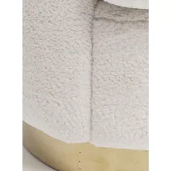 Sessel-KARE Design Sessel Silhouette Fur Weiss