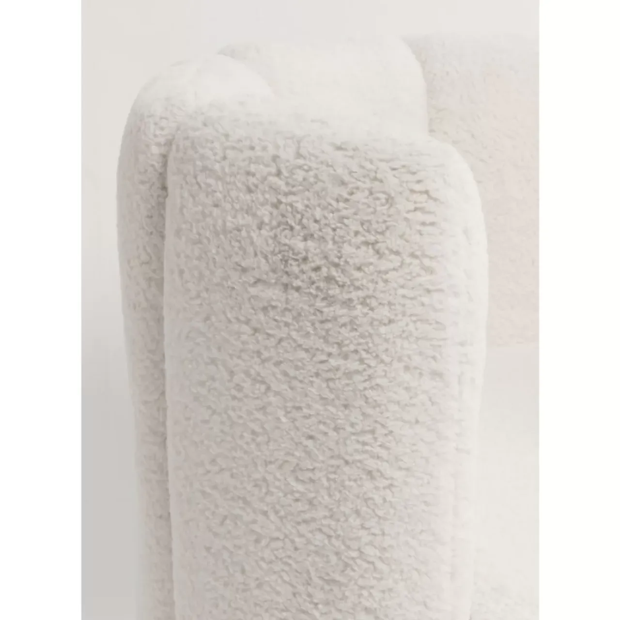 Sessel-KARE Design Sessel Silhouette Fur Weiss