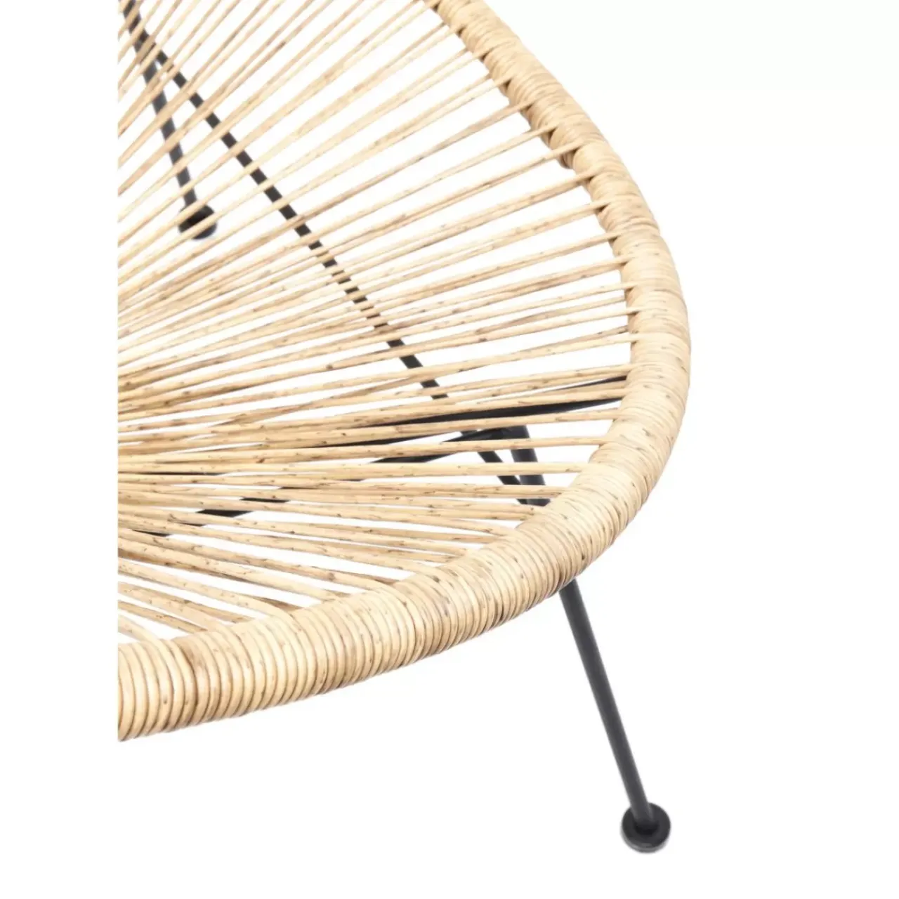 Outdoormöbel-KARE Design Sessel Spaghetti Natur