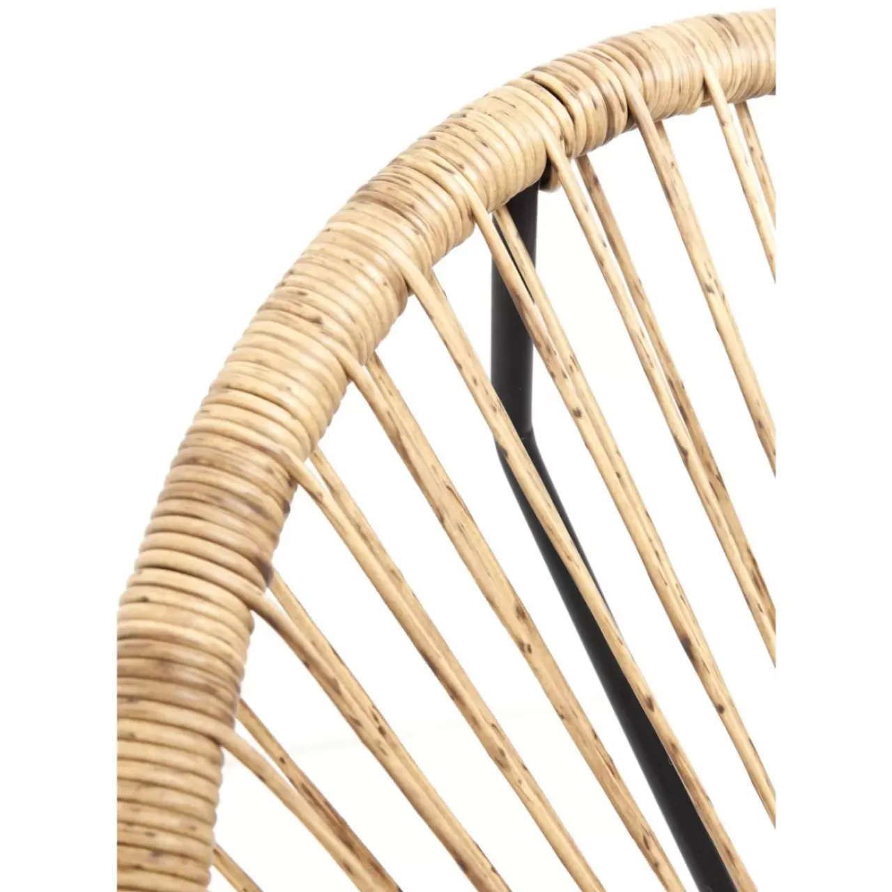 Outdoormöbel-KARE Design Sessel Spaghetti Natur