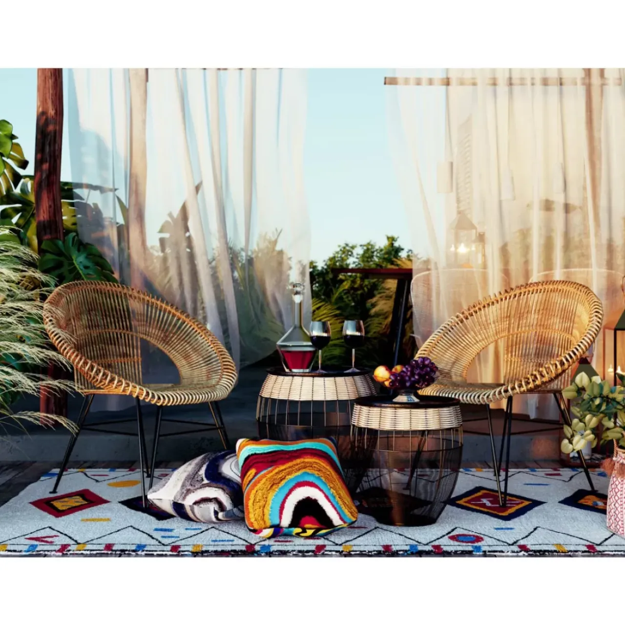 Sessel-KARE Design Sessel Sundown