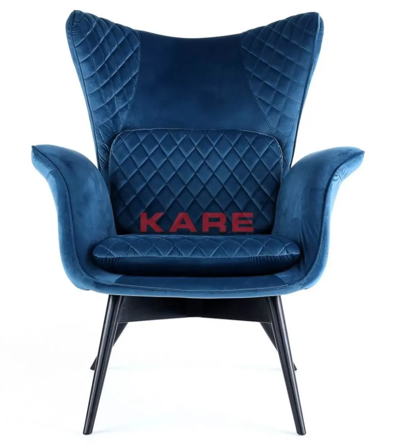 Sessel-KARE Design Sessel Tudor Velvet Petrol