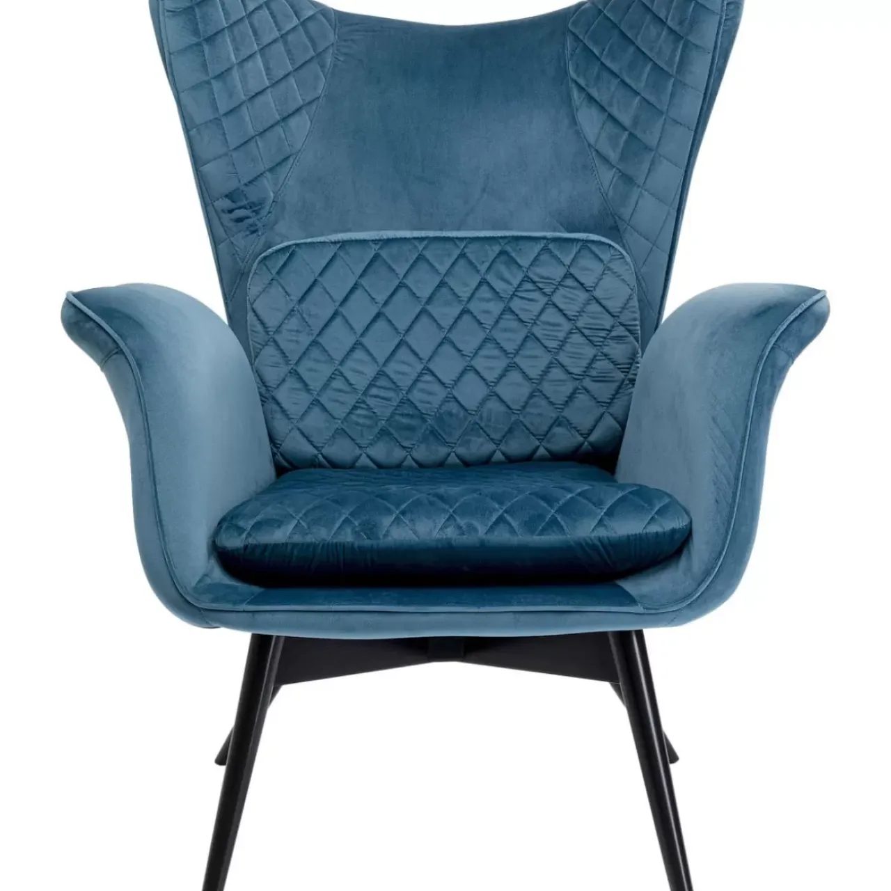 Sessel-KARE Design Sessel Tudor Velvet Petrol