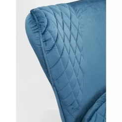 Sessel-KARE Design Sessel Tudor Velvet Petrol