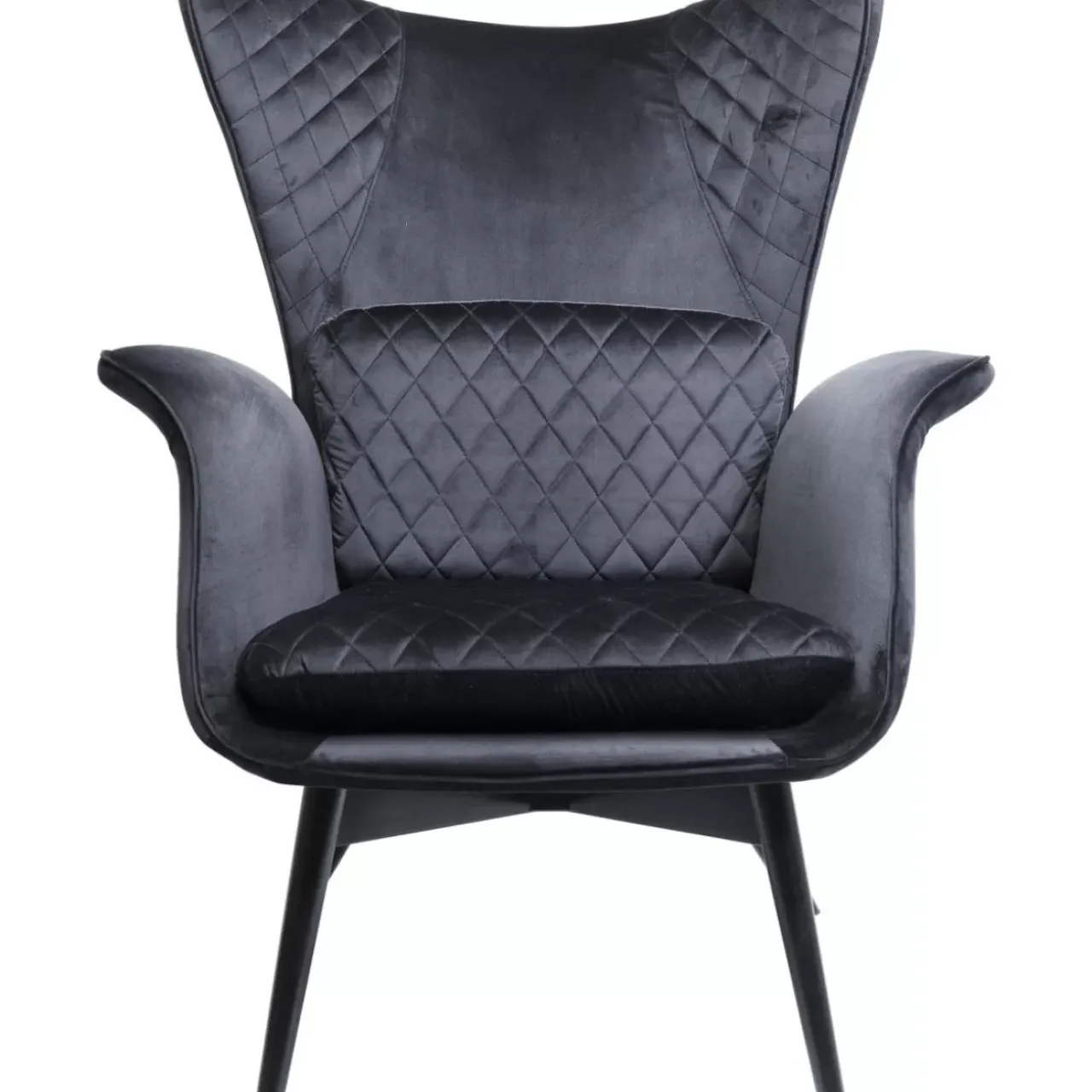 Sessel-KARE Design Sessel Tudor Velvet Schwarz