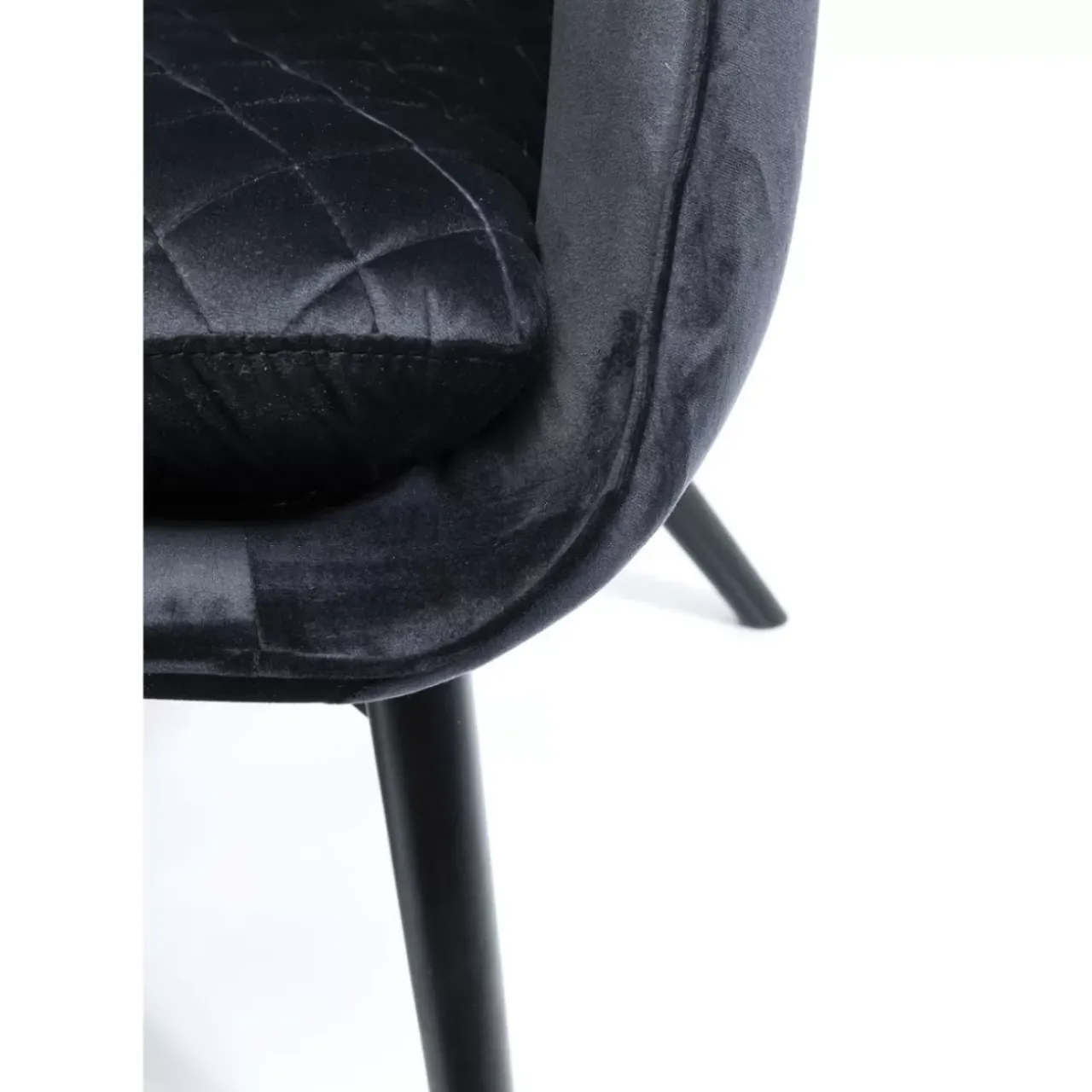 Sessel-KARE Design Sessel Tudor Velvet Schwarz