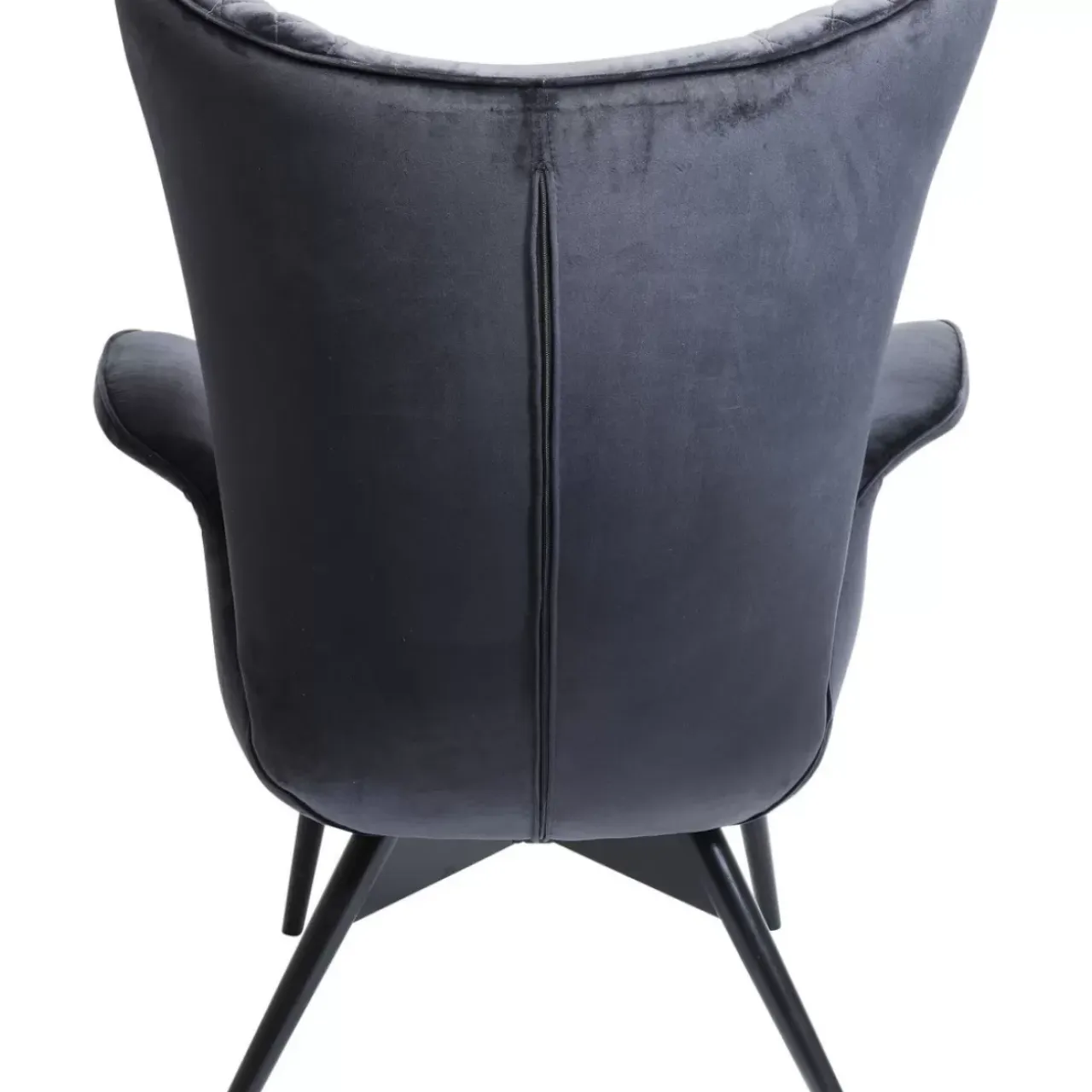 Sessel-KARE Design Sessel Tudor Velvet Schwarz