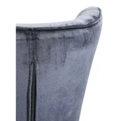 Sessel-KARE Design Sessel Tudor Velvet Schwarz