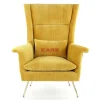 Sessel-KARE Design Sessel Vegas Forever Gelb