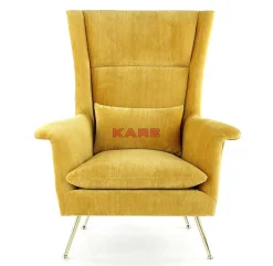 Sessel-KARE Design Sessel Vegas Forever Gelb
