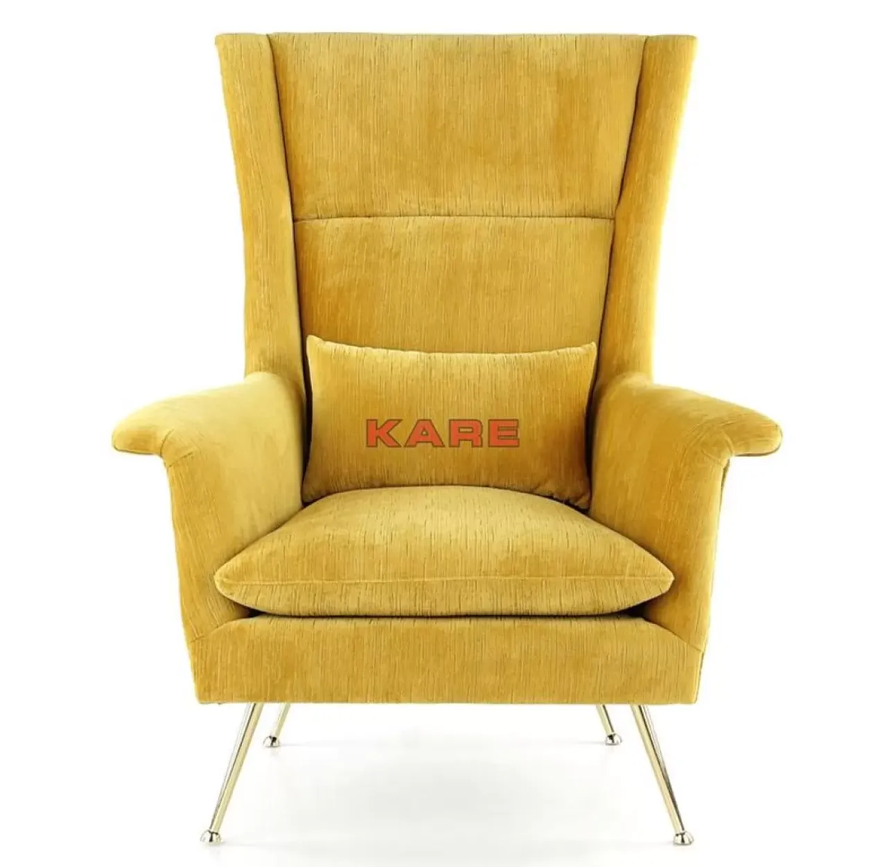Sessel-KARE Design Sessel Vegas Forever Gelb