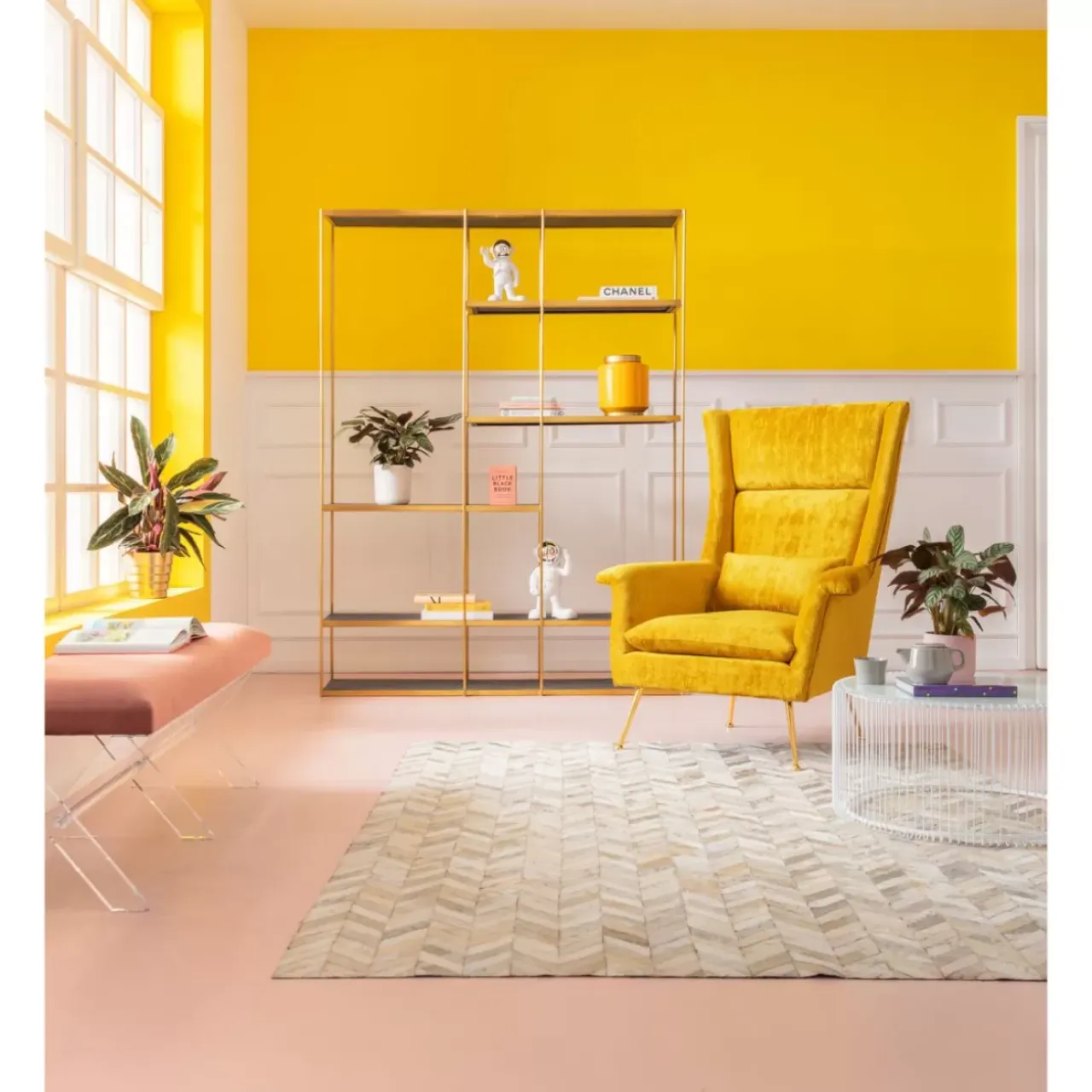 Sessel-KARE Design Sessel Vegas Forever Gelb