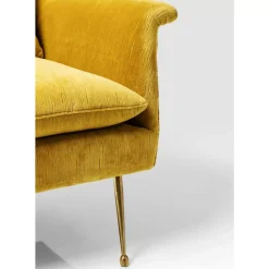Sessel-KARE Design Sessel Vegas Forever Gelb