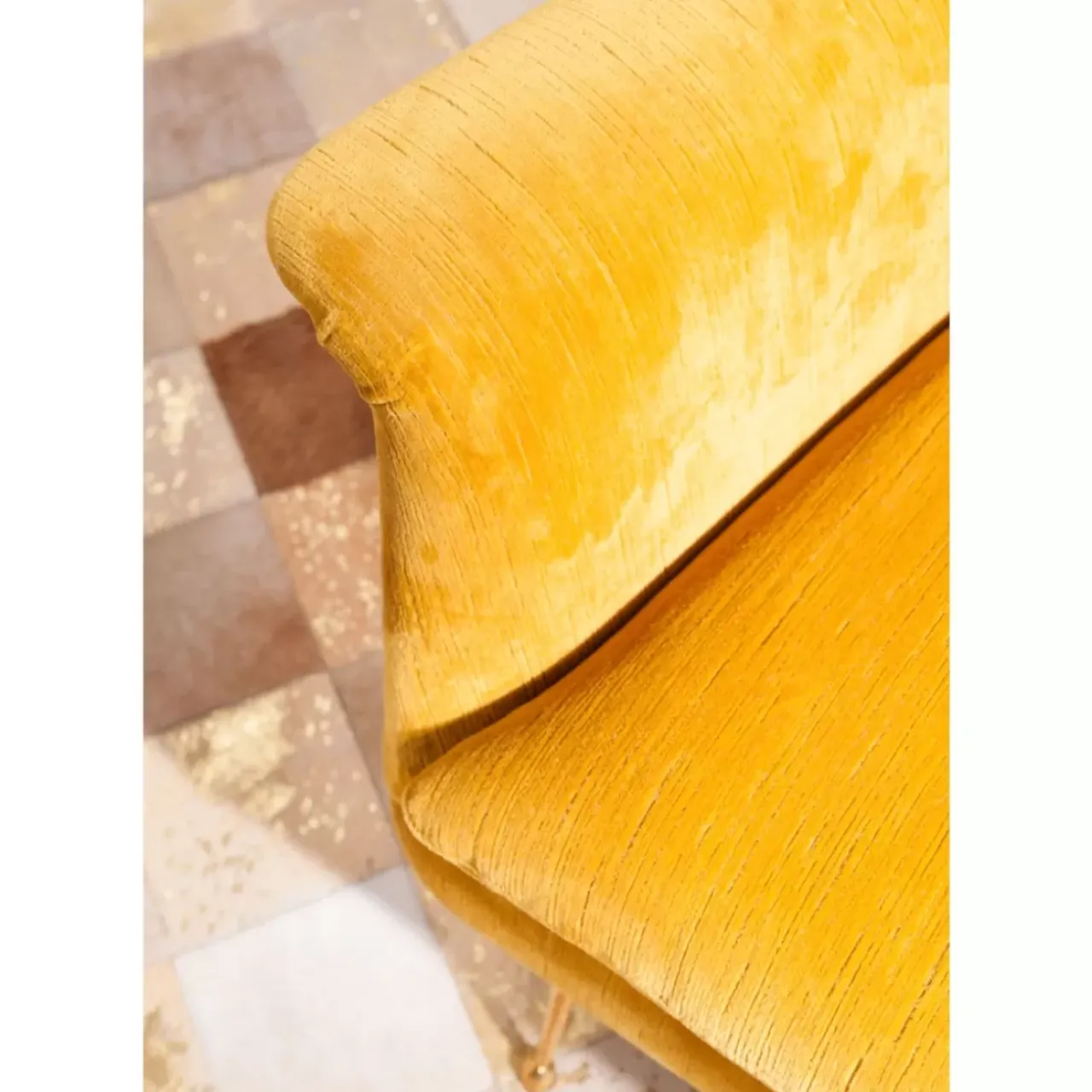 Sessel-KARE Design Sessel Vegas Forever Gelb